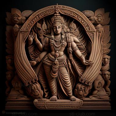 3D model Vishnu Visnu (STL)